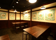 とら家グループの店舗室内